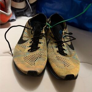 Nike  Flyknit Racer Sherbet Colorway Shoes